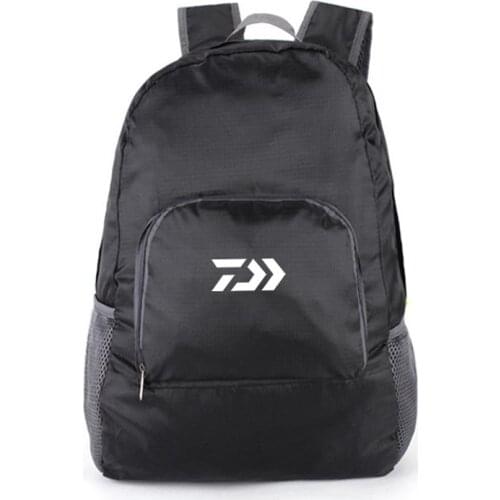 Outdoor Sports Foldable Fishing Bag Casual Men Multifunctional Shoulder Backpack Climbing Camping Travel Multi-Purpose Bags