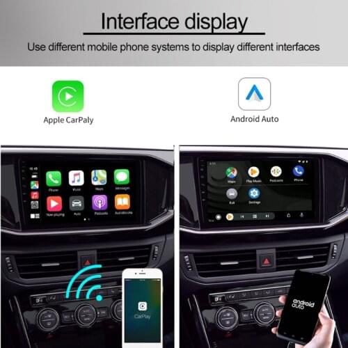 USB Wireless Adapter Bluetooth-compatible Carplay Dongle Auto Android-IOS System Support Google-Map and Mirror Screen 50LA