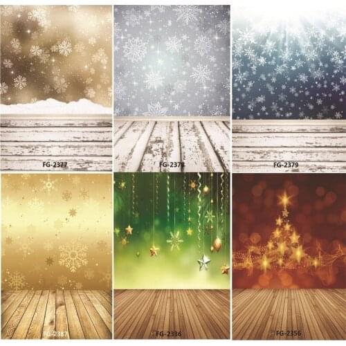 ZHISUXI Vinyl Custom Photography Backdrops Prop Christmas day and Floor Photography Background #5016