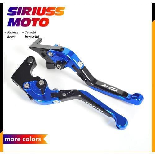 All CNC Motorcycle Foldable Lever Motorbike Motocross Brake Clutch Levers Case for Yamaha YZF-R1 YZF R1 1999 2000 2001