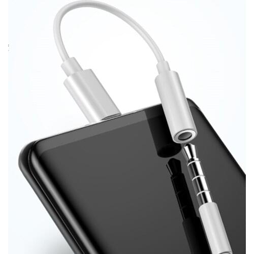 Audio Converter Date Cables USB Type-C To 3.5mm Headphone Jack Adapter AUX Cable for Cellphone Le Max 2 Pro Letv LeEco 1pc/5pcs
