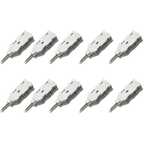 10Pcs 110 Test Head Rj11 Voice Connector Mdf Check Phone Voice For Krone Module Telecom Patch Panel