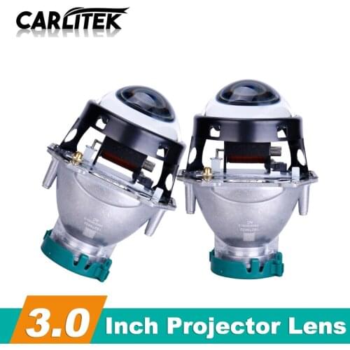 Carlitek D2S Bi xenon Projector Lens Headlight Replace For D1S D2S D3S D4S Car-styling Retrofit For BMW E60 2x new Replace lens
