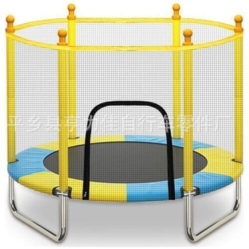 High Quality Trampoline Childrens Indoor Baby Jumping Bed Kids Playground Outdoor Child Adult Fitness With Guard Net Family Toy