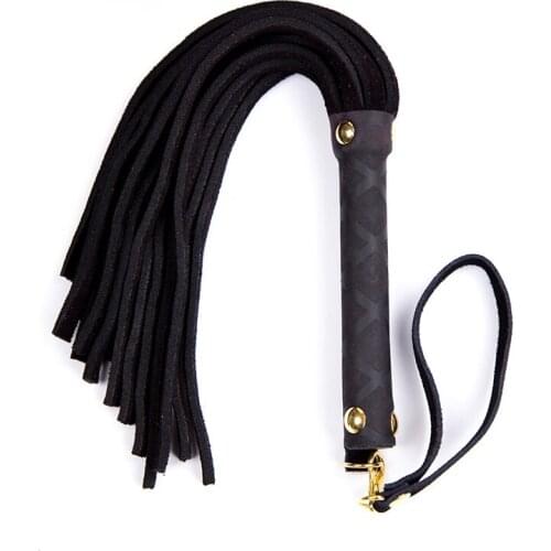 Leather Whip Sex Toys Adult Games Whip Flirt Whip Sex Toys for Women Whip for Couples