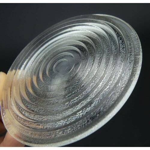 Round Glass Spotlight Fresnel Lens Photography Television Tungsten Lens IP23 Diameter 80mm 112mm 130mm 175mm