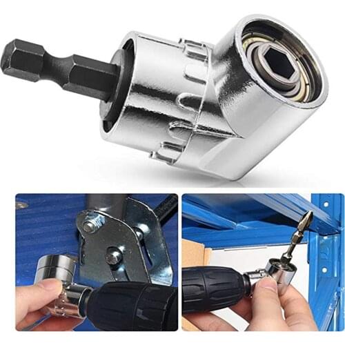 Magnetic driver drill set 105degree right angle driver screwdriver bit set drill adapter angle drill precision screwdriver 1/4