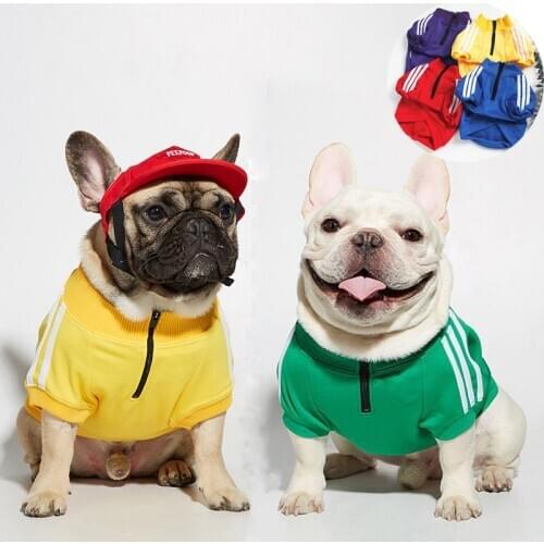Pet Clothes French Bulldog Puppy Dog Sportswear Costume Chihuahua Pug Pets Dogs Clothing for Small Medium Dogs Outfit with logo