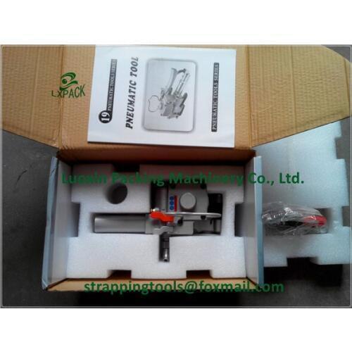 Lowest Factory Price Pneumatic Plastic Strapping Tools,PET/PP Tensioner And Sealer,Hand Tool AQD-19 13-19mm Sealless Combination