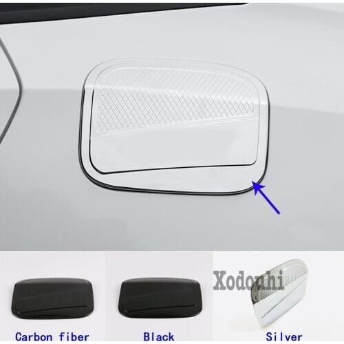 Car Body Styling Gas/Fuel/Oil Tank Cover Cap Sticker ABS Lamp Frame Trim Parts For Honda Civic 10th Sedan 2019 2020 2021