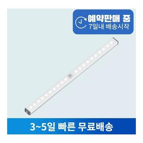 LED Night Light Motion Sensor Wireless USB Rechargeable 30cm Night lamp For Kitchen Cabinet Wardrobe Lamp