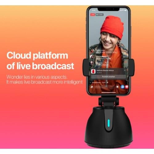 Smart Face Tracking Selfie Stick Tripod All-in-one Camera Gimbal 360° Rotation