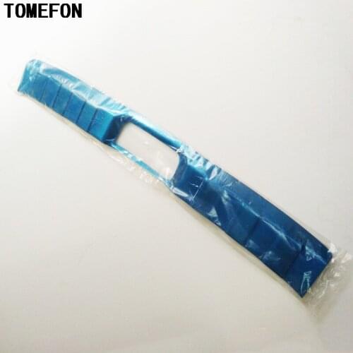 For Nissan X-Trail T31 Rear Bumper tail Door Sill Tailgate Cover trim Protector X Trail 2008 to 2013 Steel Car-styling Accessory