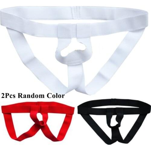 1/2Pcs Men Booster Bandage Enhancer Ball Lifter Jockstrap Kinky Underwear Briefs Pouch Breathable Panties Perspective Male Bikin