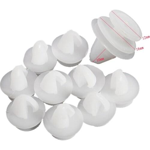 50pcs Auto Bumper Door Trim Clips Panel Mounting Clips Holder Interior Panel Fastener Clip Fit For Peugeot 1007 206 207 307 607