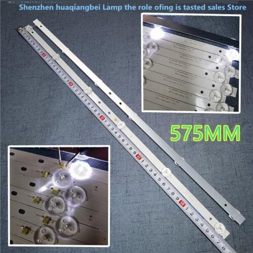 8piece/lot for 6Leds HL-00320A30-0601S-07 A1 2 6 silver IP-LE32/495523 LCD TV backlight bar 585mm 6lamp 6V 100%NEW