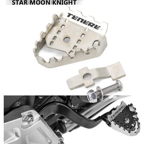 Motorcycle Accessories Brake Lever Pedal Enlarge Extension Rear Brake Peg Pad Extender FOR YAMAHA TENERE 700 Tenere700 XTZ 700