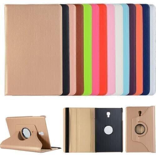 100Pcs/Lot 360 Rotating PU Leather Cover Case For Samsung Galaxy Tab A 8.0 Inch 10.1 t590 T595 T380 T385 Tablet Case
