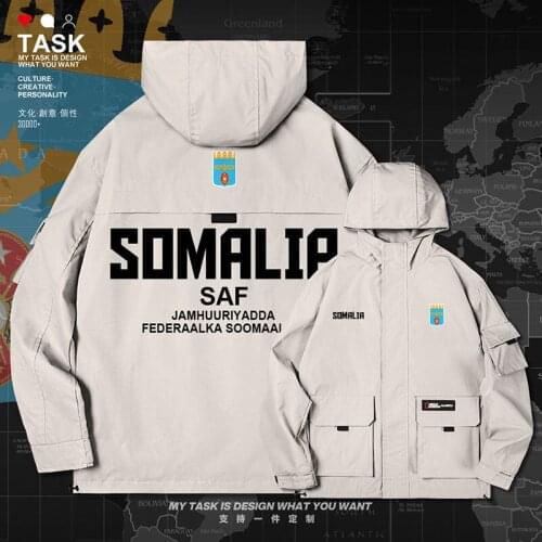 Somalia Somali Soomaaliya SOM SO men jacket hooded air force logo army fan top mens windbreaker mens new coat clothes autumn