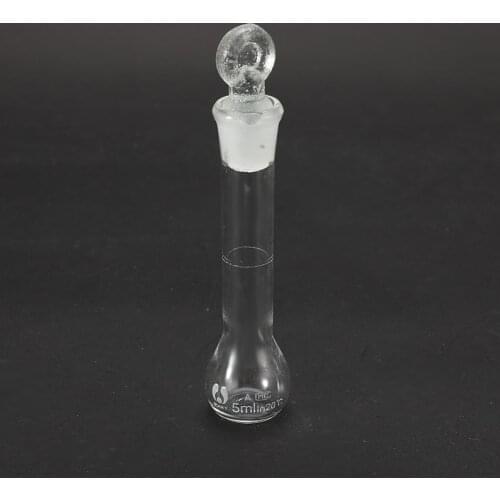 5ml-100ml Laboratory Supply With Stopper Transparent Clear Glass Volumetric Flask Glassware With Stopper Lab Chemistry