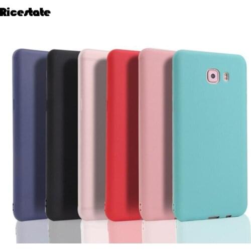 Matte soft Back Cover For Samsung Galaxy J4 Plus J6 J8 2018 A6 A7 A8 Plus A9 2018 S7 S8 S9 S10 S20 Plus Matte Silicon TPU Case