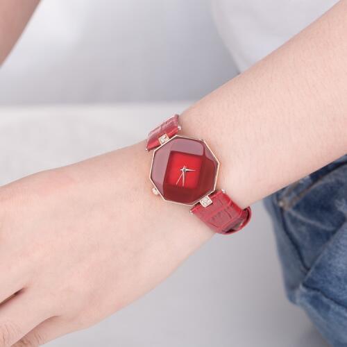 Fashion Leather Womens Quartz Wristwatches Reloj Mujer Dress Watch Luxury Brand Ladies Watch Relogio Feminino Clock Kol Saati