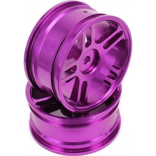 Five Pointed Star Wheel Rim w/o Tire For Rc 1/10 On-Road Racing Crawler tyre Axial Wltoys Himoto HPI Traxxas Redcat CNC Drifting