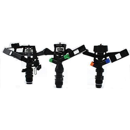 1PC 1/2" 3/4"Plastic Impact Sprinkler Hose End Spayer Water Saving Nozzle Ideal Sprinkler For Large Areas