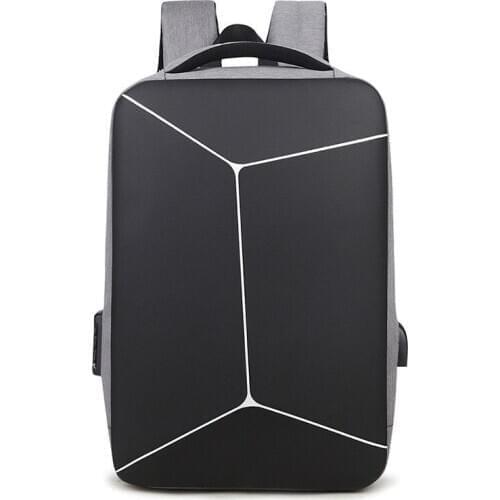 New Solid ABS Men Backpack Waterproof Laptop Computer Packs Large Capacity Four Types Selectable Advertising Travel Handbags