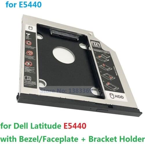 NIGUDEYANG DVD-RW Optical Drive Caddy Bezel Door Cover Bracket for Dell Latitude E5540