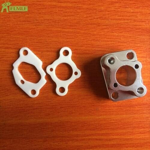 Alloy manifold kit for 23cc-30cc Zenoah CY engine fit 1/5 RC Buggy HPI BAJA RV KM 5B 5T 5SC
