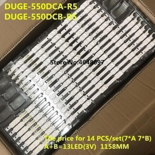 LED Backlight Array Samsung BN96-34251A + BN96- 34252A 55" CY-GH055HGLV3H CY-GH055HGLV3V DUGE-550DCA-R5 + DUGE-550DCB-R5 14pcs