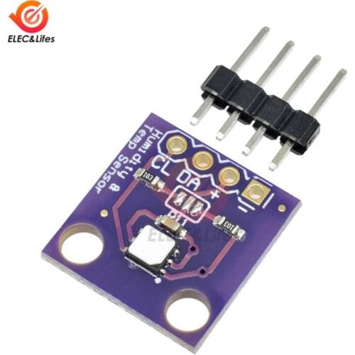 3.3V GY-213V-Si702 High Accurate Digital Temperature Humidity Sensor with I2C Interface for Arduino Replace SHT21 HDC1080 Module