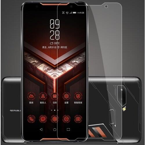 100% Full Cover For ASUS ROG Phone 3 2 1 ZS661KS ZS660KL Tempered Glass For Asus ROG Phone2 II HD Screen Protector Clear Film