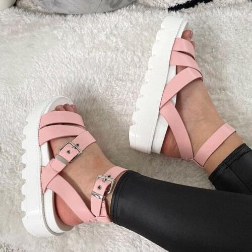 Womens Sandals Summer New Sandals Fashion Platform Shoes