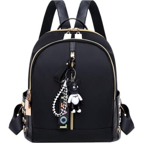 Leisure Oxford backpack women backpack female for school in korean style backpack female