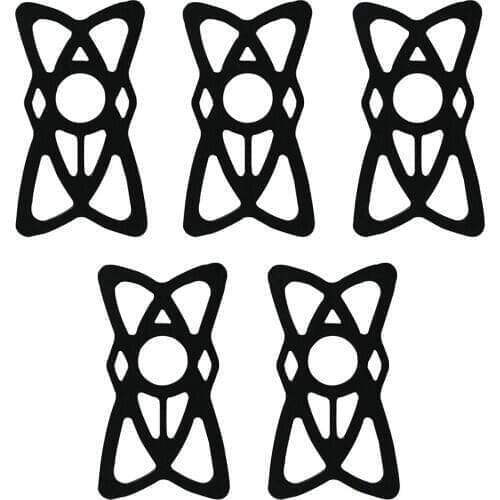 5pcs/set GPS Support Stand Accessories Non Slip Soft Silicone Cycling Bike Phone Holder Elastic Strap Motorcycle Anti Shock