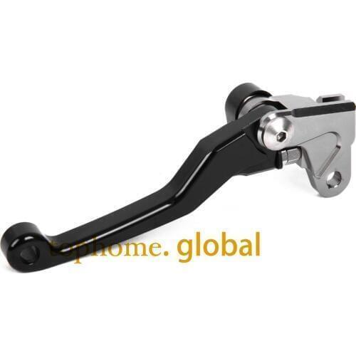 CNC Aluminum Pivot Dirt Bike Clutch levers For Honda XR250/MOTARD 1995-2007 1996 1997 1998 1999 Black