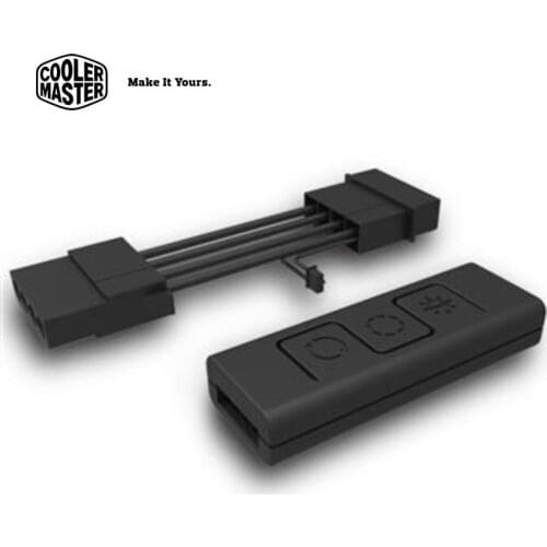 Cooler Master RGB lighting controller C10L easily controls RGB fans 6 preset modes LED lighting control