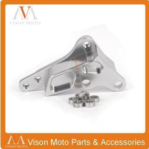 CNC 320MM Brake Disc Adapter Bracket For 4 Pot Brembo Caliper KTM SX SXF XC XCW XCF XCFW EXC Supermoto Dirt Bike