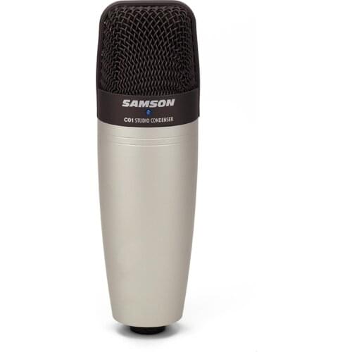 Samson C01 Condenser Microphone Large Diaphragm Studio Gaming Podcast Streaming Singing Professional Tablet Recording