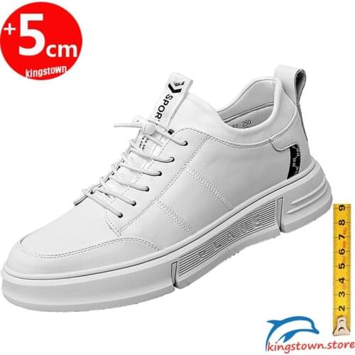 Man Heightening Shoes Elevator Shoes Height Increase Shoes for Men Insoles 5CM Man Daily Life Sport Height Increasing Shoes