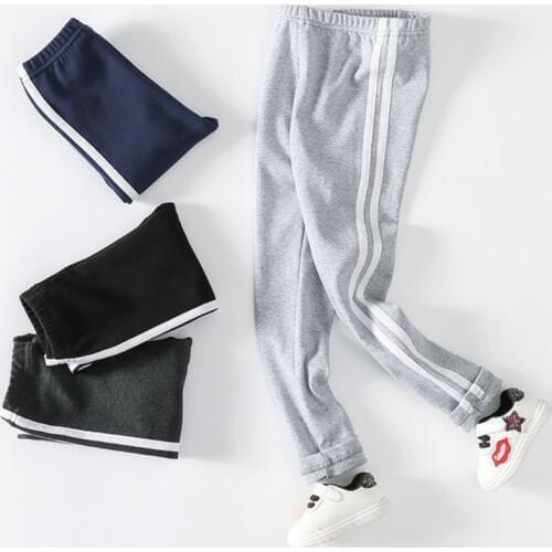 New Girls Pants 2019 Spring Cotton Sports Pants Leggings For Girls Hot Sale Children Clothing Toddler Loose Trousers