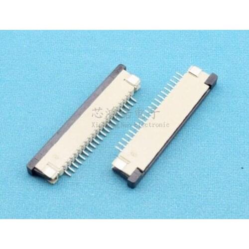NEW FFC FPC Flexible Flat Cable Connector 1.0mm Pitch 20 pin Flexible cable Socket