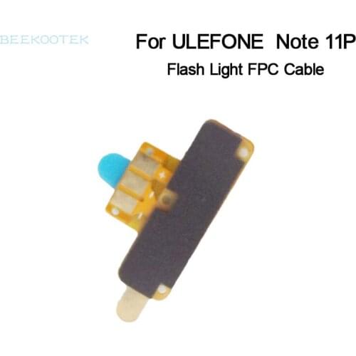 New Original Ulefone Note 11P Phone Internal Flash Light FPC Cable LED Parts For Ulefone Note 11P 6.55'' Android 11 Smartphone