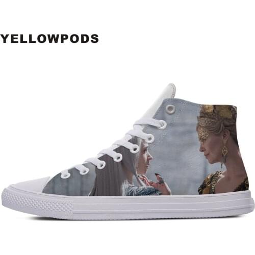 Casual Shoes Mens White Handiness Movie For The Huntsman Winters War Comfort Walking Shoes Lace Up Men Fashion Footwear Man