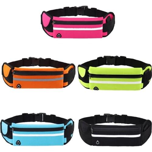 Running Belt Waist Pack Water Resistant Runners Belt Fanny Pack for Hiking Fitness Adjustable Running Pouch for Phone