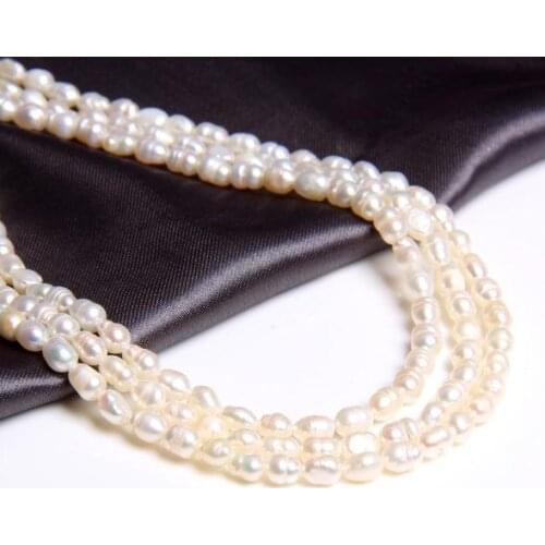 Real Pearl Loose Beads Jewelry Natural Irregular Freshwater Pearl DIY Jewelry Making Necklace Bracelet Earrings Fine Women Gift