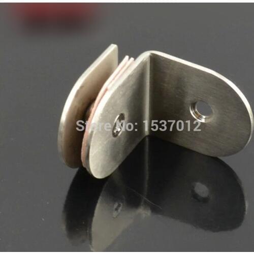 Glass Clamp 304 Stainless Steel Glass Clip Double Side Fixedp uitable for glass thickness8-10mm