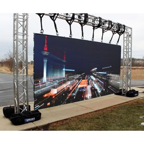 High Brightness P2.976 P4.81 P3.91 Rental Outdoor LED Panel 500x500mm 500x1000mm LED Display Screen
